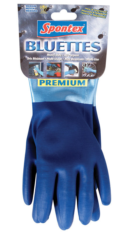 Spontex Bluettes Neoprene Cleaning Gloves XL Blue