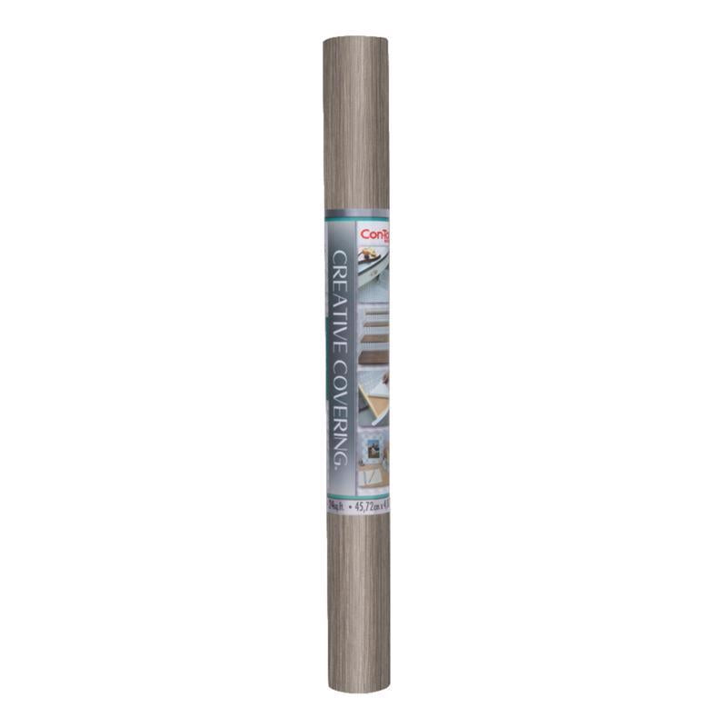 Con-Tact Creative Covering 16 ft. L X 18 in. W Gray Shelf and Drawer Liner