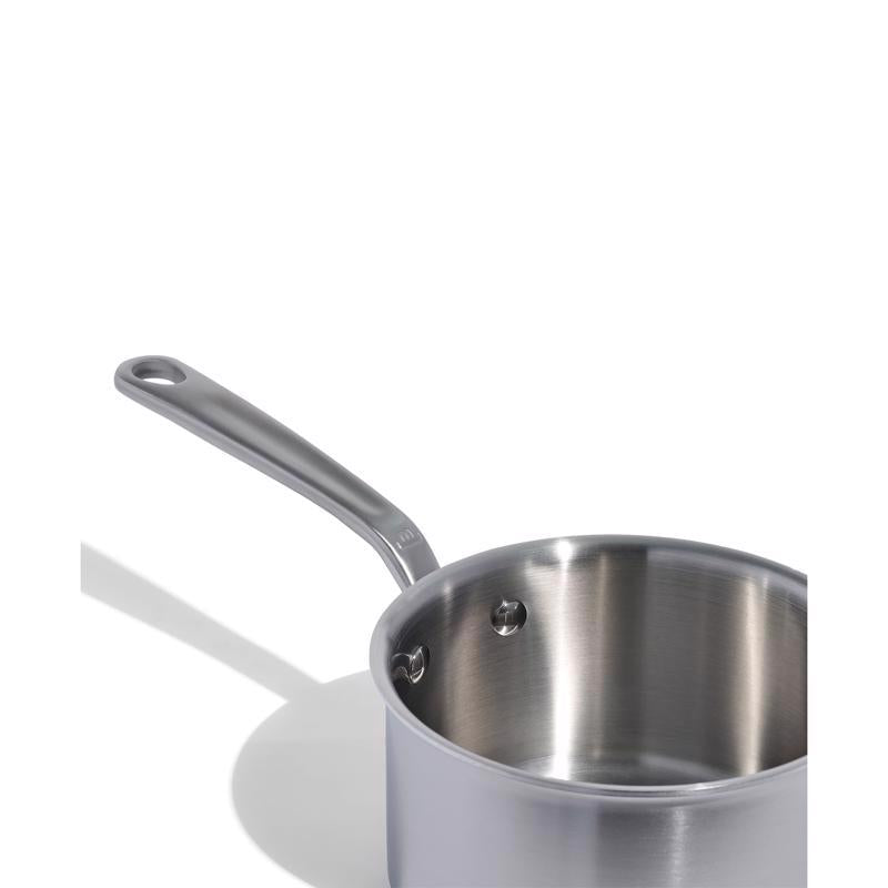 Made In Cookware Stainless Steel Saucepan 2 qt Silver