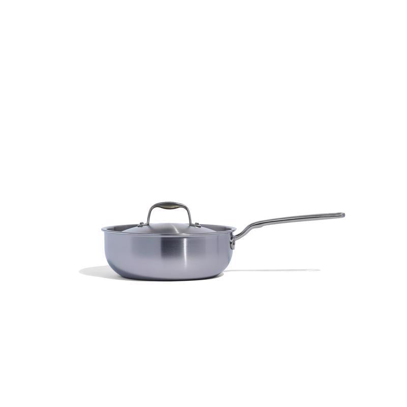 Made In Cookware Stainless Steel Chef Pan 3 qt Silver