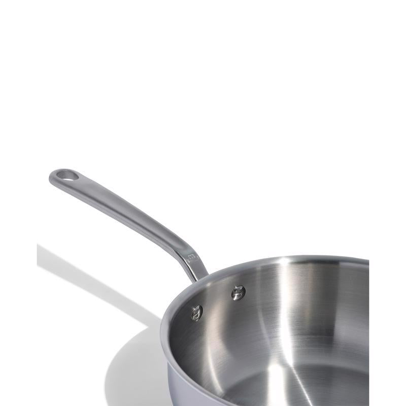 Made In Cookware Stainless Steel Chef Pan 3 qt Silver