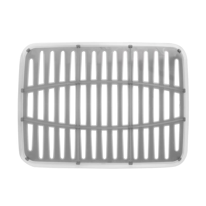 Spectrum Cora 12 in. L X 16 in. W X 1 in. H Plastic Sink Mat