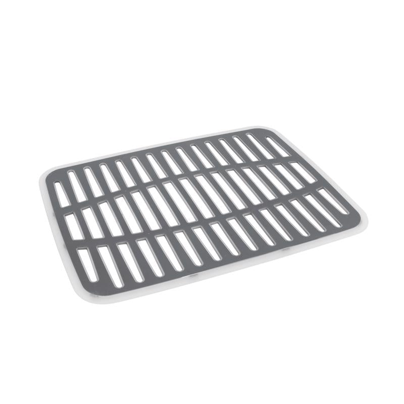 Spectrum Cora 12 in. L X 16 in. W X 1 in. H Plastic Sink Mat