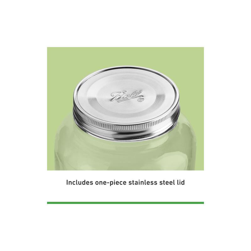 Ball Super Wide Mouth Mason Jar 0.5 gal