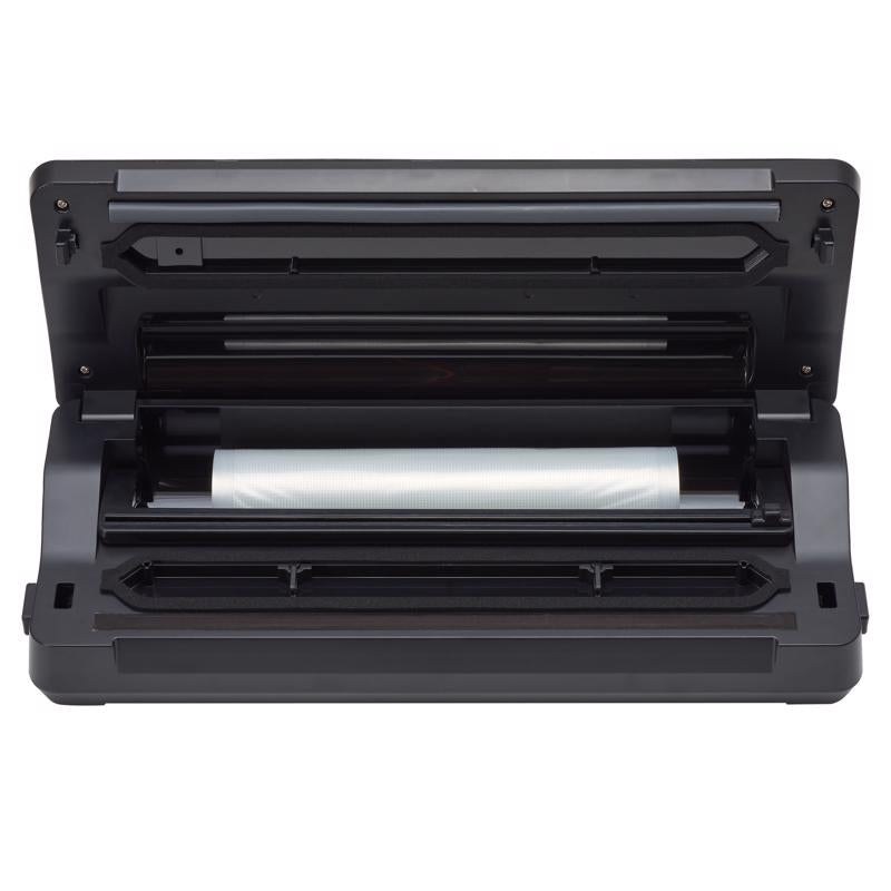 LEM MaxVacGo Black/Silver Food Vacuum Sealer