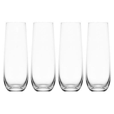 Lifetime Brands Mikasa 9.5 oz Clear Glass Lana Flute Glass
