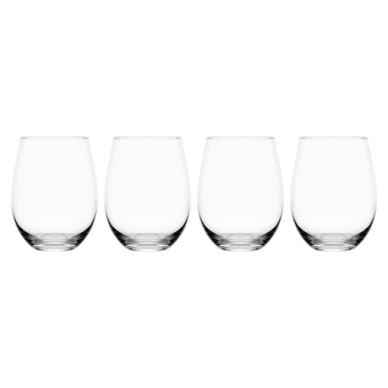 Lifetime Brands Mikasa 18 oz Clear Glass Lana Stemless Wine Glass