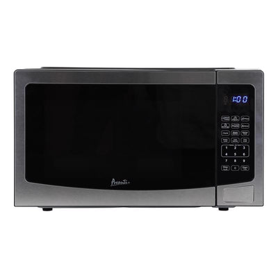 Avanti 1.1 cu ft Black/Silver Microwave 1000 W