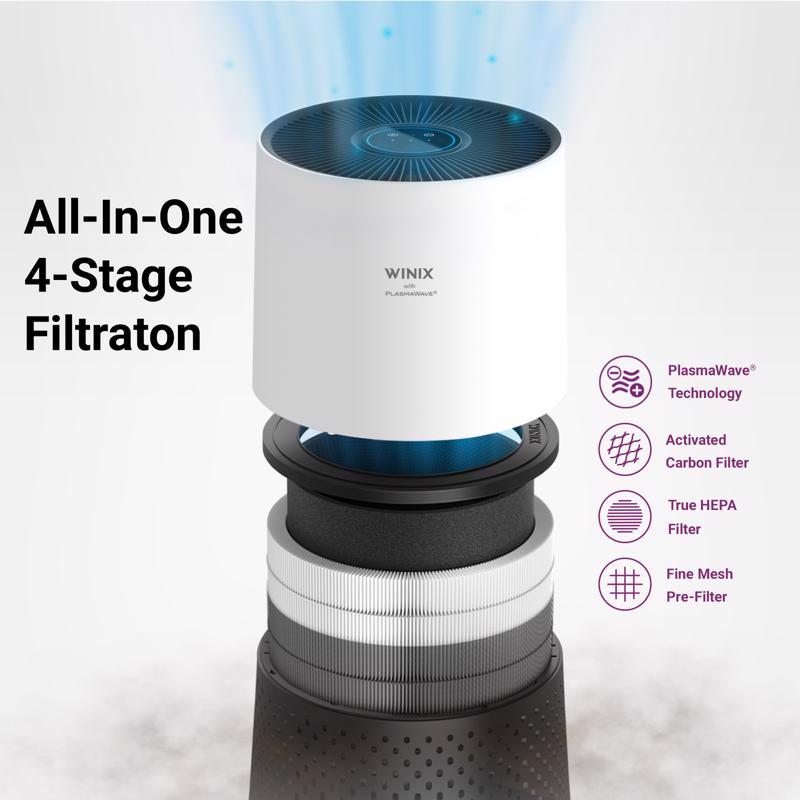 Winix A231 Carbon True HEPA Air Purifier Tower 230 sq ft