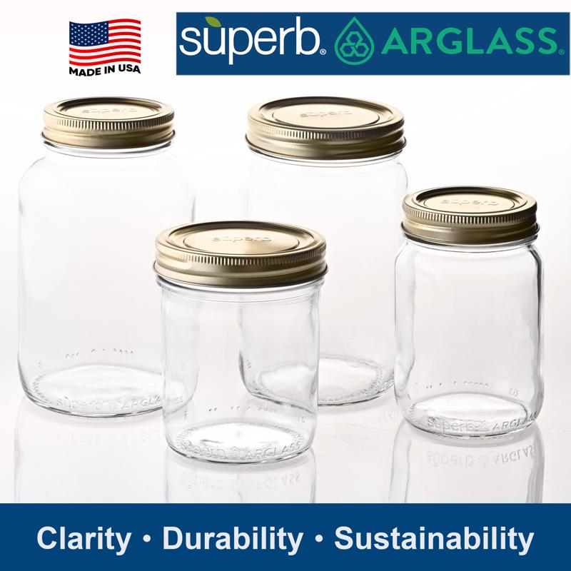 Superb Wide Mouth Canning Lid 12 pk
