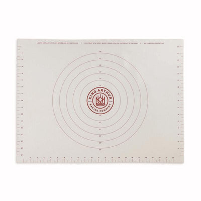 King Arthur Baking Company 18 in. W X 25 in. L Baking Mat White