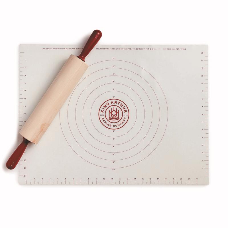 King Arthur Baking Company 18 in. W X 25 in. L Baking Mat White