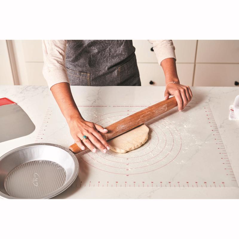 King Arthur Baking Company 18 in. W X 25 in. L Baking Mat White