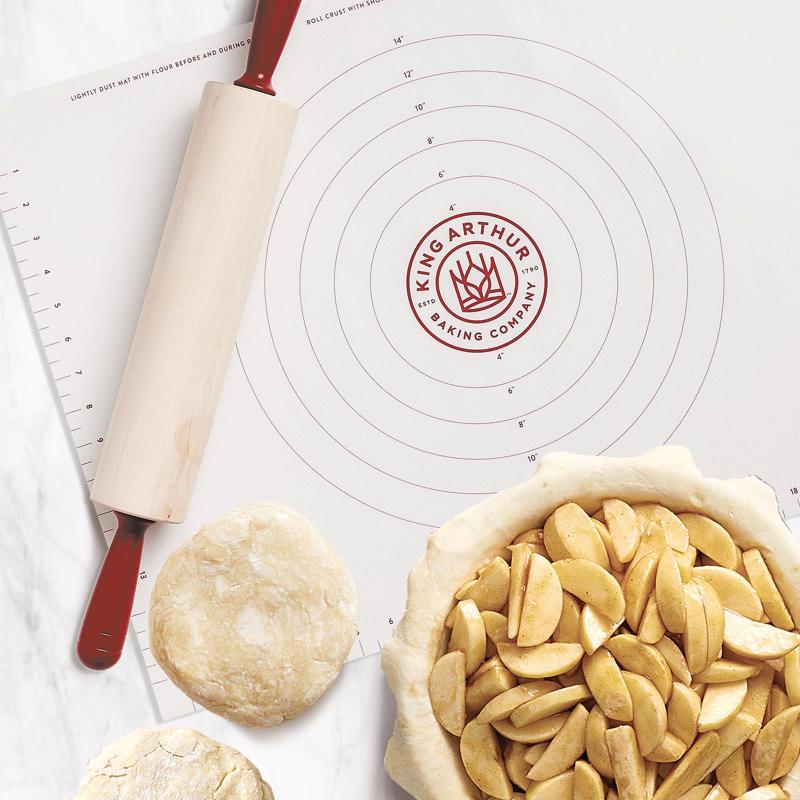 King Arthur Baking Company 18 in. W X 25 in. L Baking Mat White