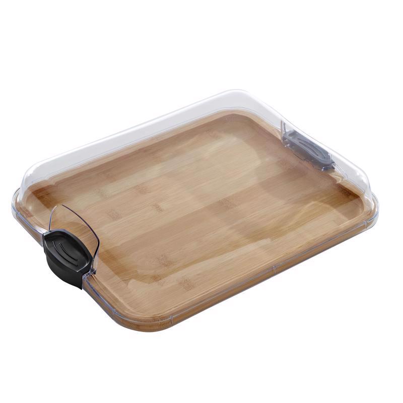 Lifetime Brands 14 in. L X 11 in. W Bamboo Cutting Board & Serve Tray