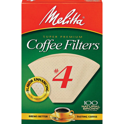 Melitta 12 cups Brown Cone Coffee Filter 100 pk