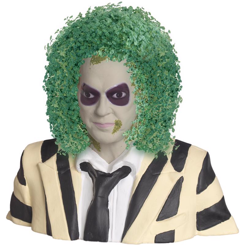 Chia Pet Beetlejuice Decorative Planter Clay