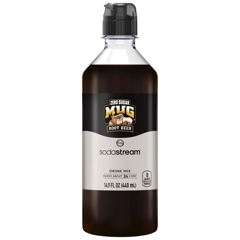 SodaStream Mug Root Beer Zero Sugar Soda Mix 440 ml