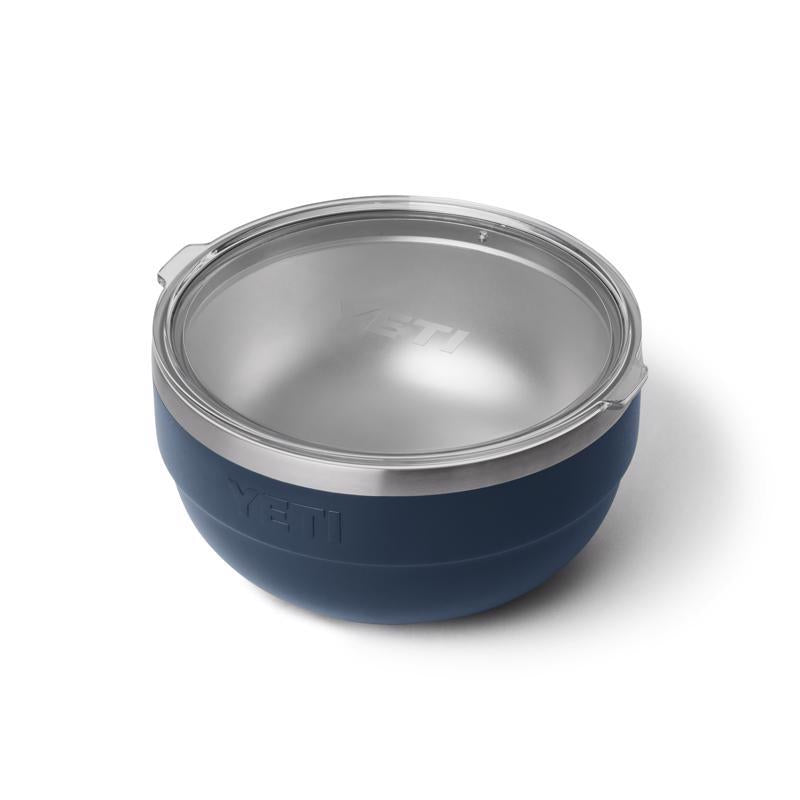YETI Rambler 2 qt Stainless Steel Navy Bowl with Lid