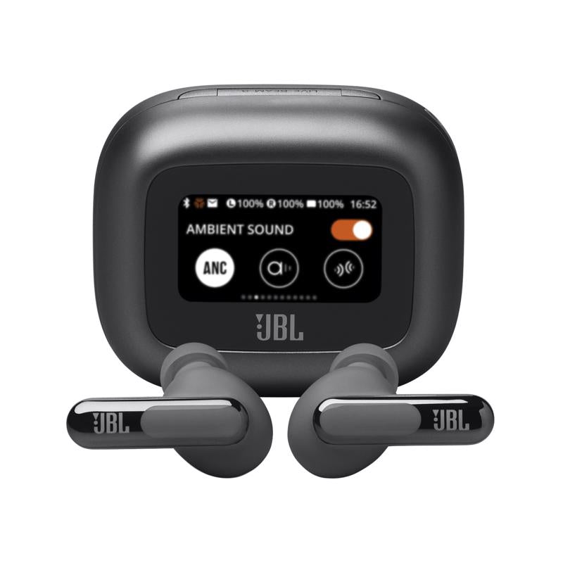 JBL Live Beam 3 Wireless Bluetooth Noise Cancelling Earbuds w/Charging Case