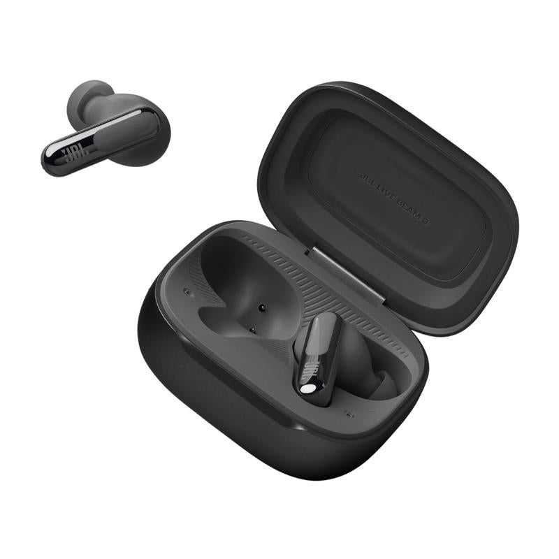JBL Live Beam 3 Wireless Bluetooth Noise Cancelling Earbuds w/Charging Case