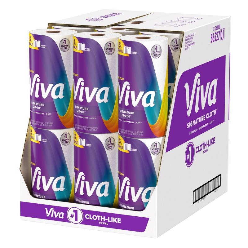 Viva Signature Cloth Paper Towels 129 sheet 1 ply
