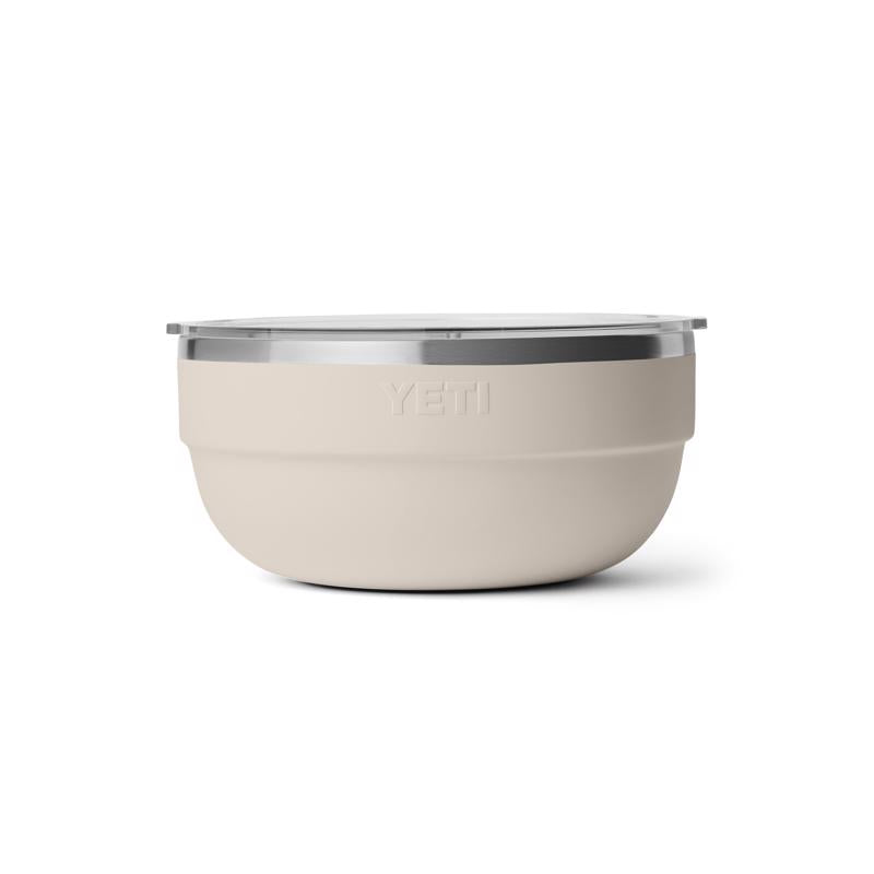 YETI Rambler 4.5 qt Stainless Steel Cape Taupe Bowl with Lid