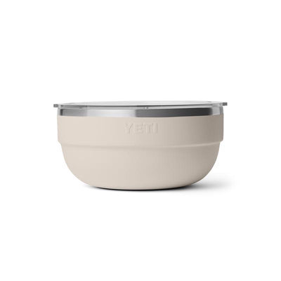 YETI Rambler 4.5 qt Stainless Steel Cape Taupe Bowl with Lid
