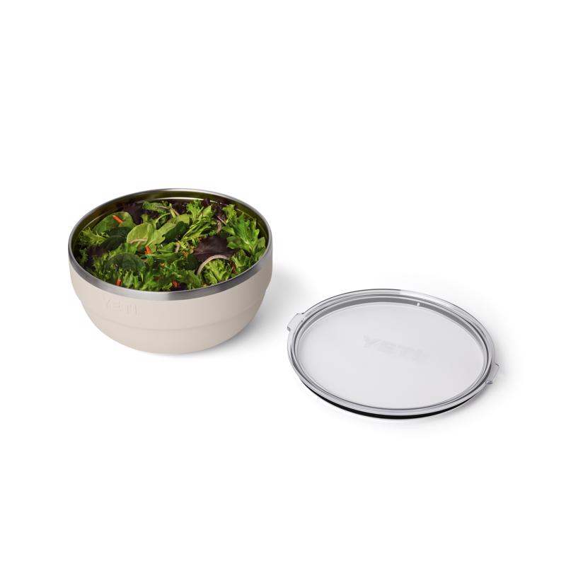 YETI Rambler 4.5 qt Stainless Steel Cape Taupe Bowl with Lid