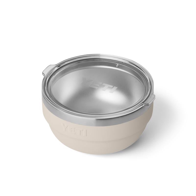 YETI Rambler 1 qt Stainless Steel Cape Taupe Bowl with Lid
