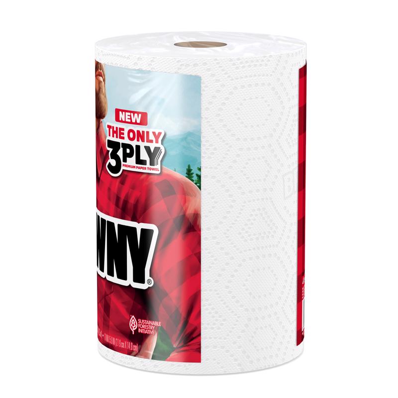 Brawny Tear-A-Square Paper Towels 152 sheet 3 ply
