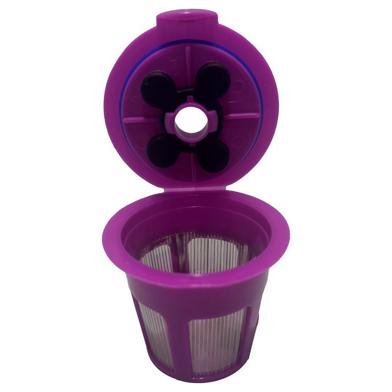 Perfect Pod 1 cups Purple Circle Reusable Coffee Filter