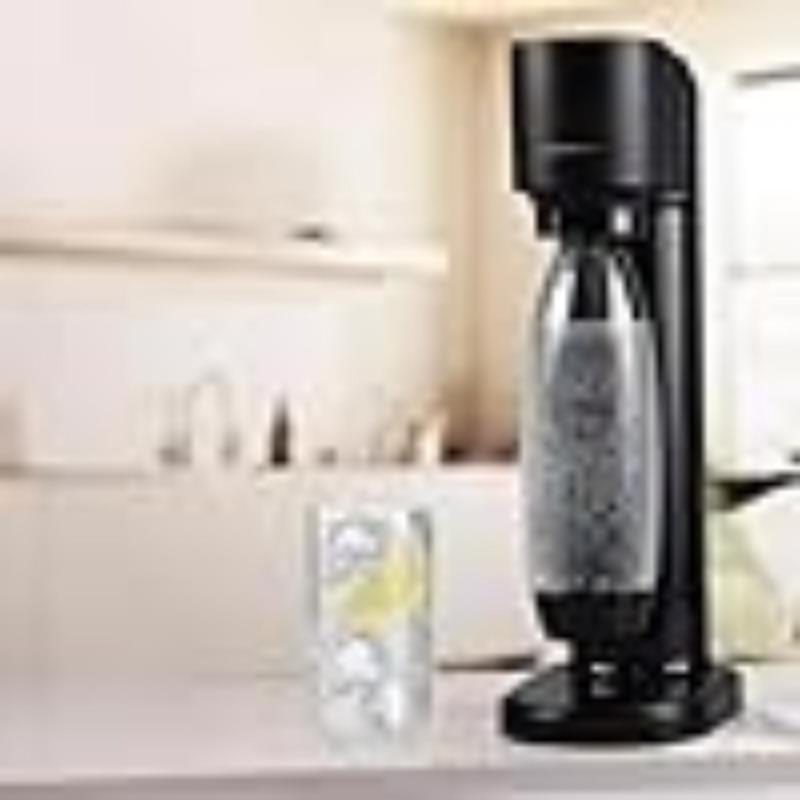 SodaStream Gaia Black 1 L Sparkling Water Maker Kit