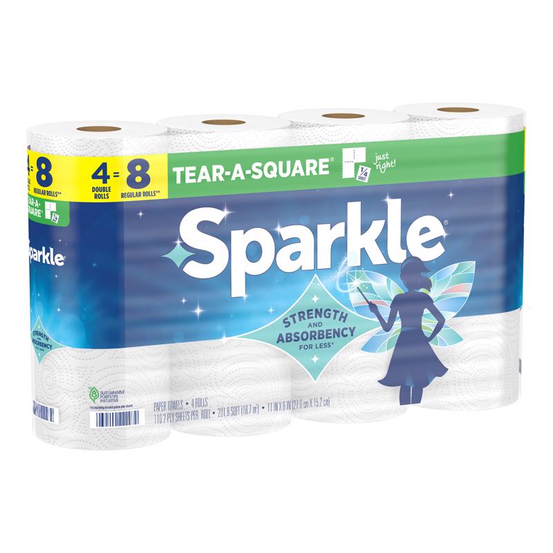 Sparkle Paper Towels 110 sheet 2 ply