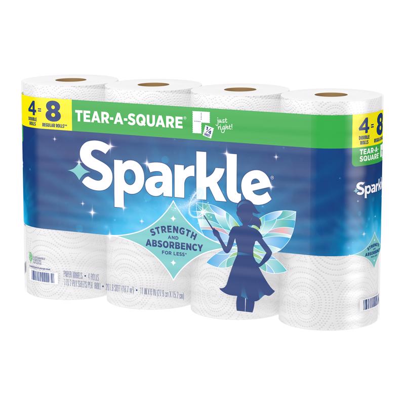 Sparkle Paper Towels 110 sheet 2 ply