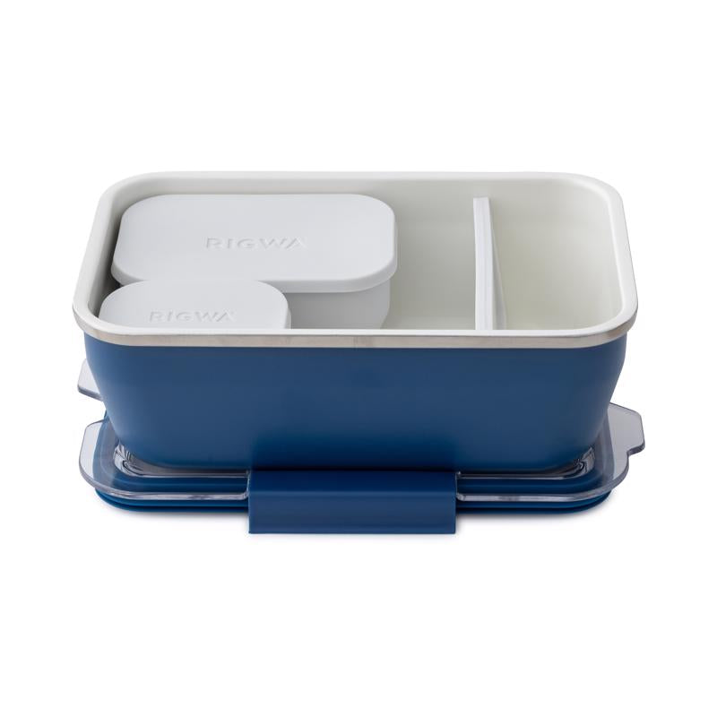 Rigwa Life 36 oz Navy Bento Box