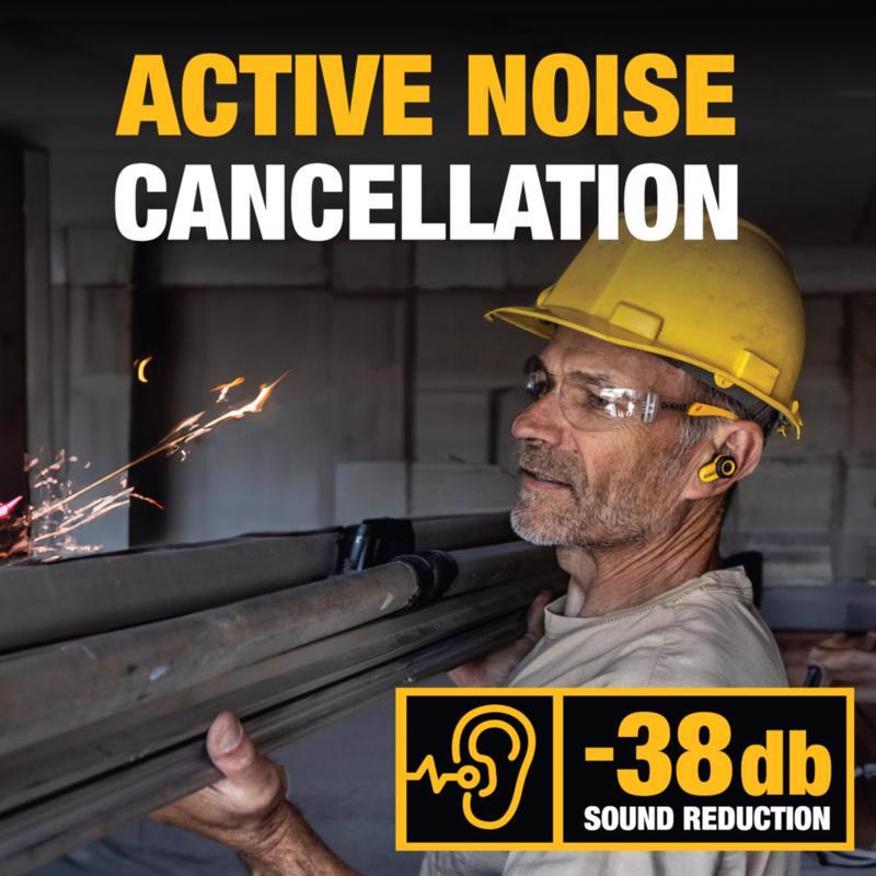 DeWalt Wireless Bluetooth Earbuds w/Charging Case