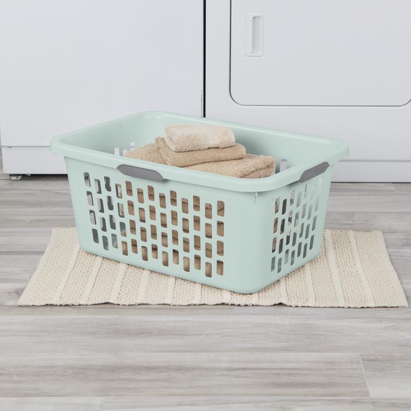 Sterilite Mint Plastic Laundry Basket