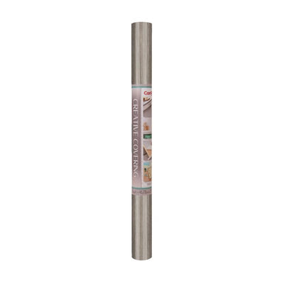 Con-Tact 9 ft. L X 18 in. W Gray Shelf Liner