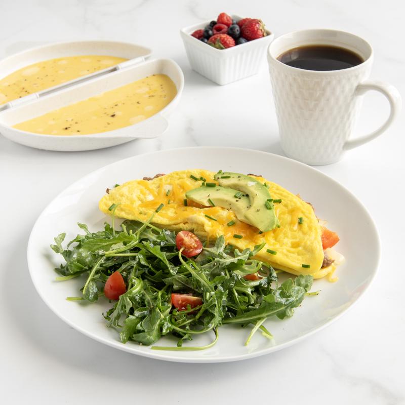 Nordic Ware 3.9 in. W X 7.9 in. L Omelet Pan Natural