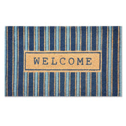 First Concept 18 in. W X 30 in. L Multi-Color Coir Door Mat