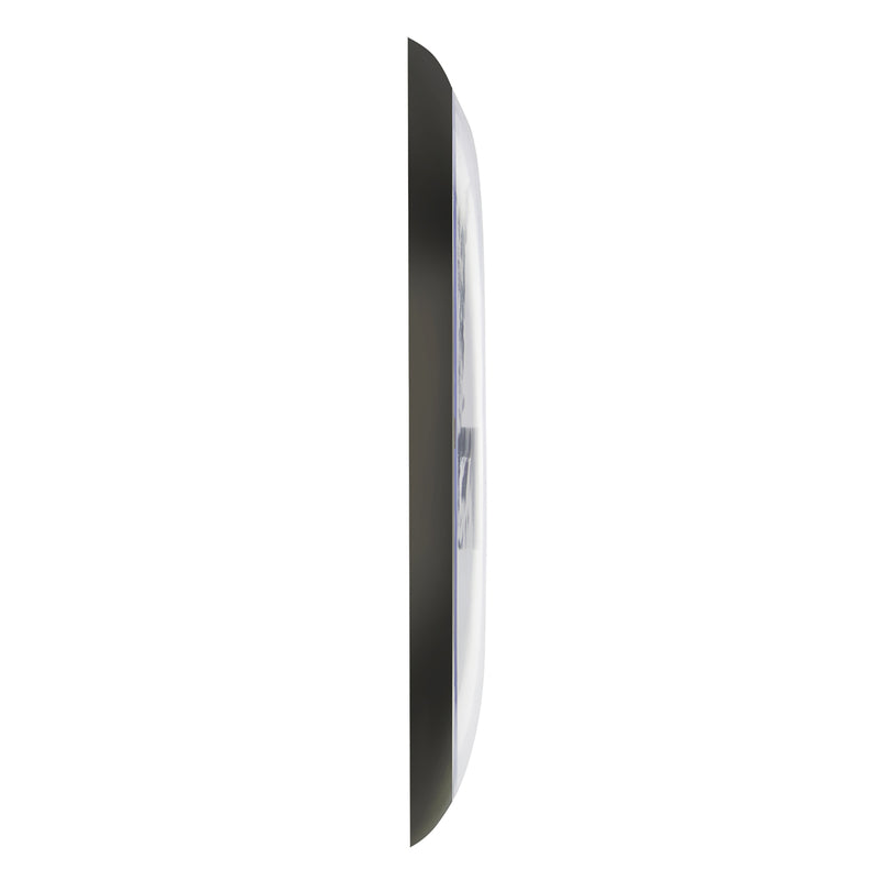 Taylor Decorative Dial Thermometer Plastic Black/White 13.25 in.
