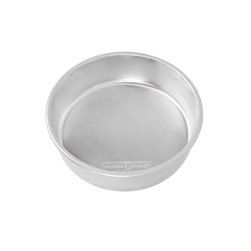 Nordic Ware 8 in. W X 8 in. L 8 in. Cake Pan Silver