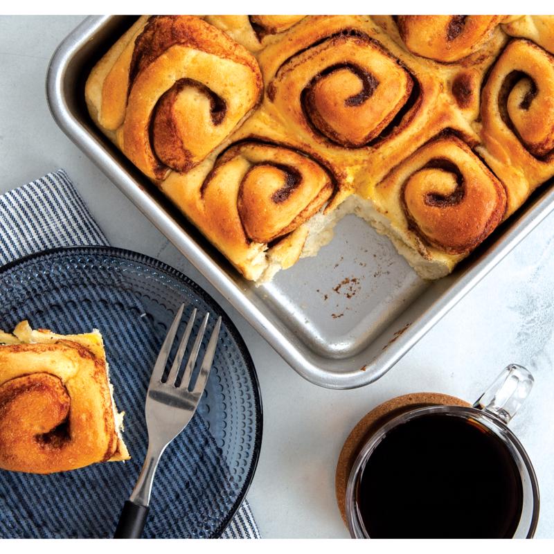 Nordic Ware 8 in. W X 8 in. L Cake Pan Silver