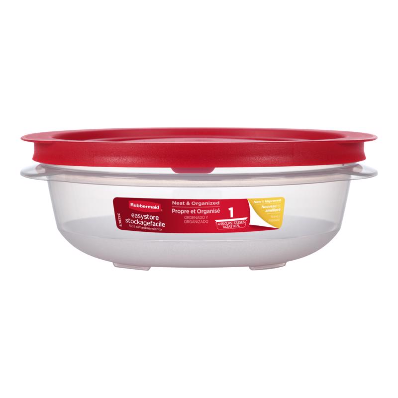 Rubbermaid Easy Store 4.55 cups Clear Food Container and Lid