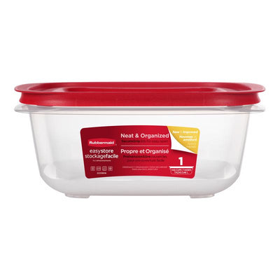 Rubbermaid Easy Store 14.6 cups Clear Food Container and Lid