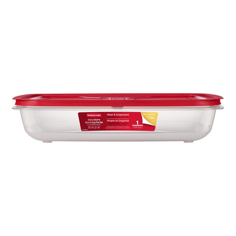 Rubbermaid Easy Store 28.8 cups Clear Food Container and Lid