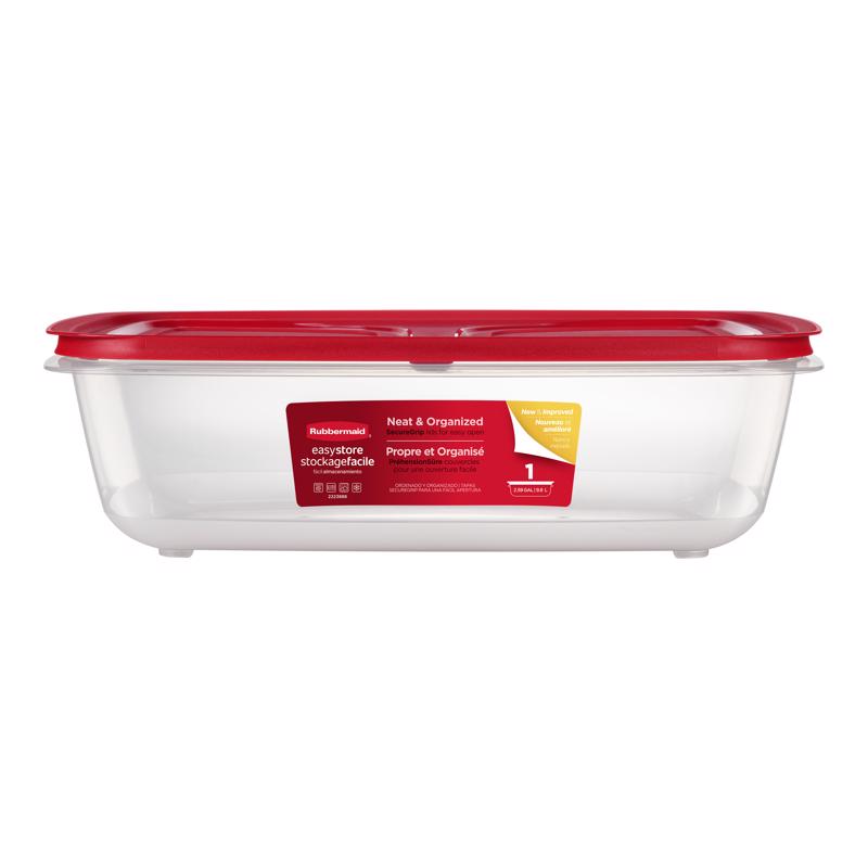 Rubbermaid Easy Store 41.5 cups Clear Food Container and Lid