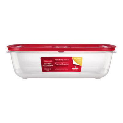 Rubbermaid Easy Store 41.5 cups Clear Food Container and Lid