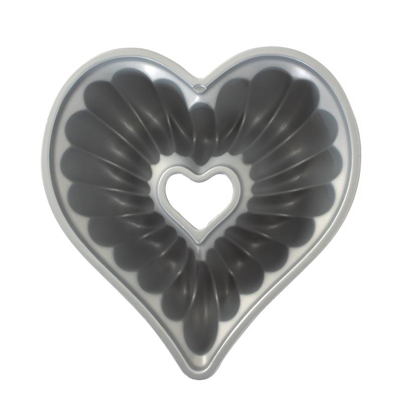 Nordic Ware 10.5 in. W X 11 in. L Heart Bundt Pan Pink